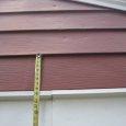 Siding Damage Caused by Hailstones